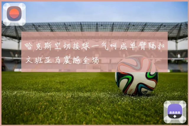 哈克斯空切接球一气呵成单臂隔扣文班亚马震撼全场